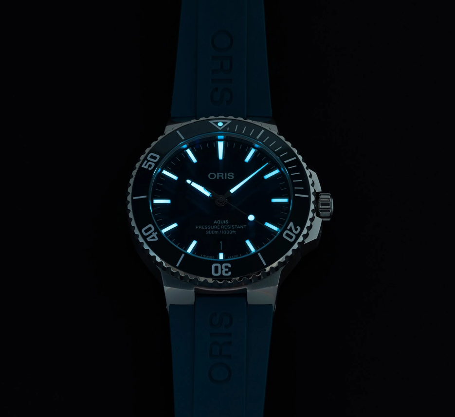 Часы ORIS  Мужские швейцарские часы, автоматический механизм, сталь, 41,5 мм